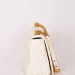 Christian Dior Medium Caro Bag White