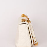 Christian Dior Medium Caro Bag White