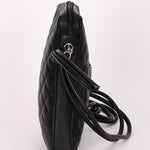 Chanel Cambon Line Crossbody Bag Black Calfskin SHW