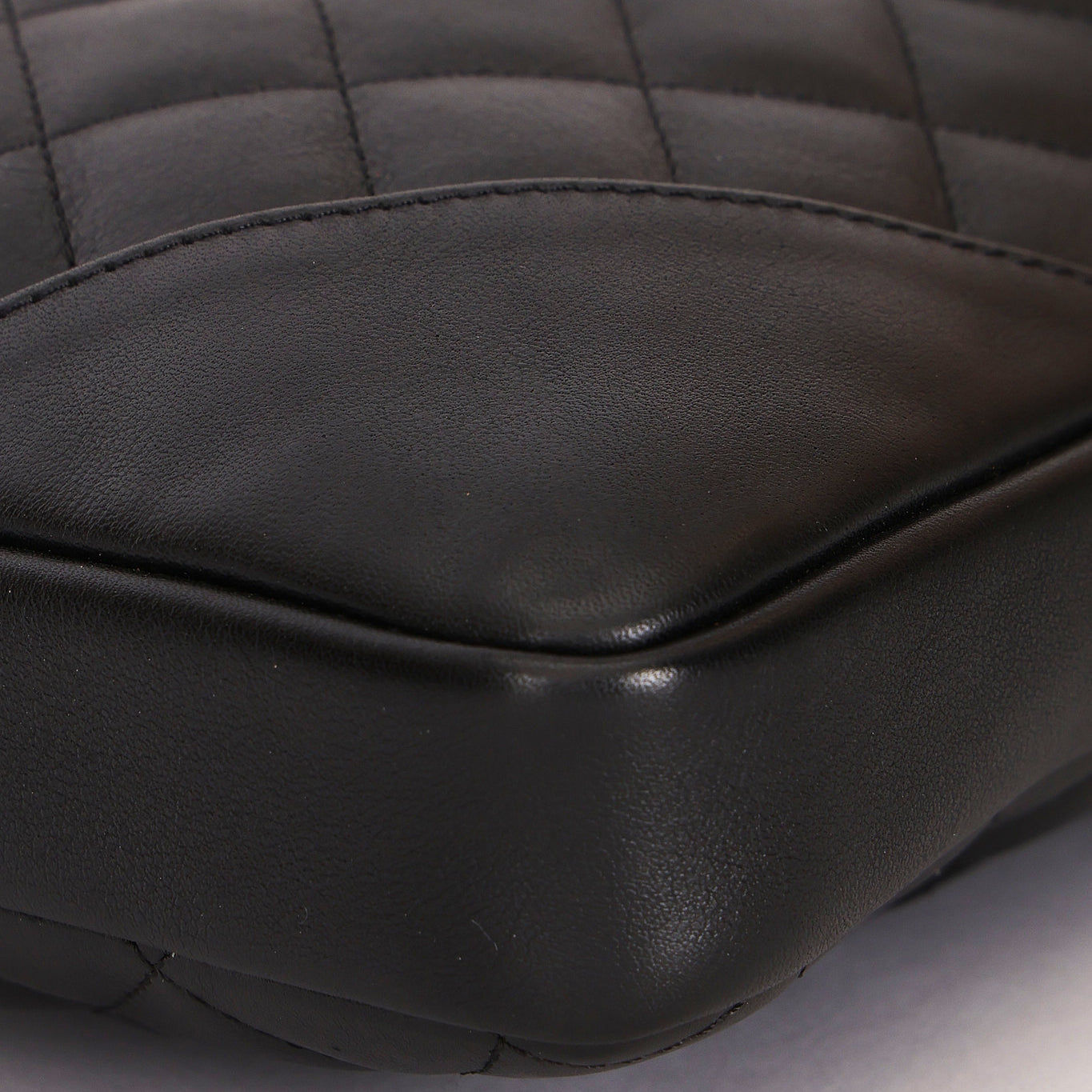 Chanel Cambon Line Crossbody Bag Black Calfskin SHW