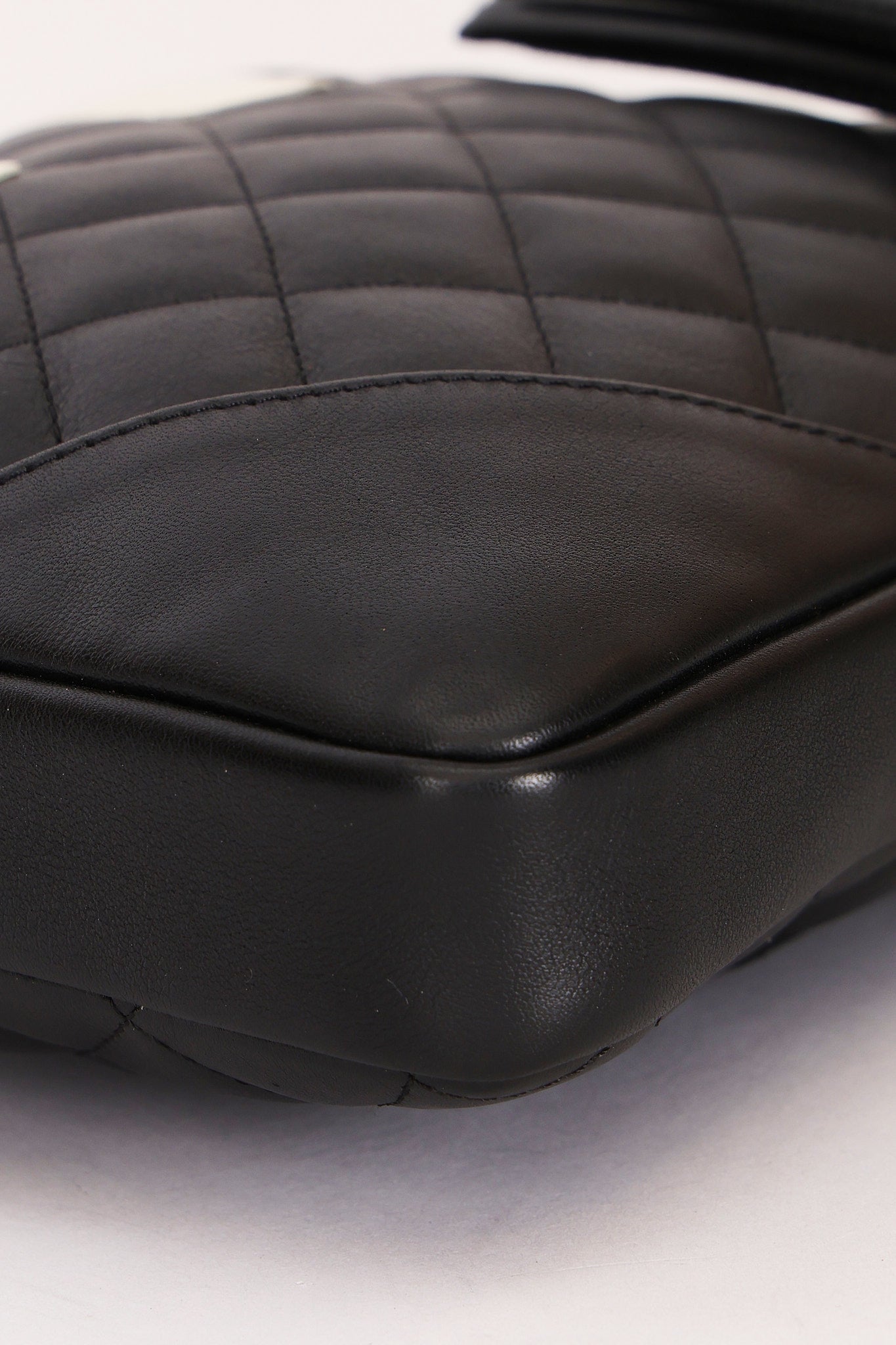 Chanel Cambon Line Crossbody Bag Black Calfskin SHW