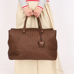 Bottega Veneta Intrecciato Boston Bag