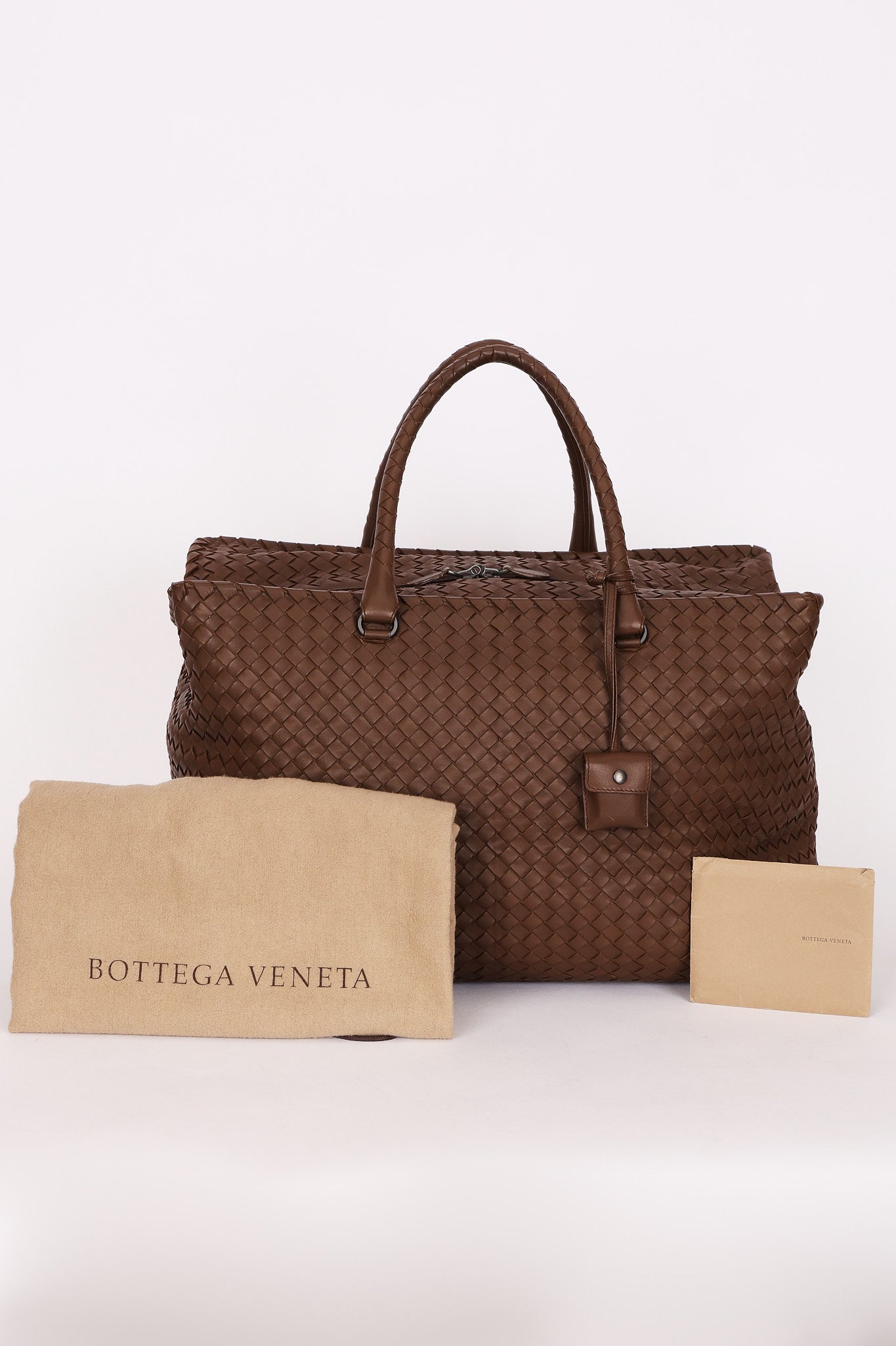 Bottega Veneta Intrecciato Boston Bag
