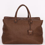 Bottega Veneta Intrecciato Boston Bag