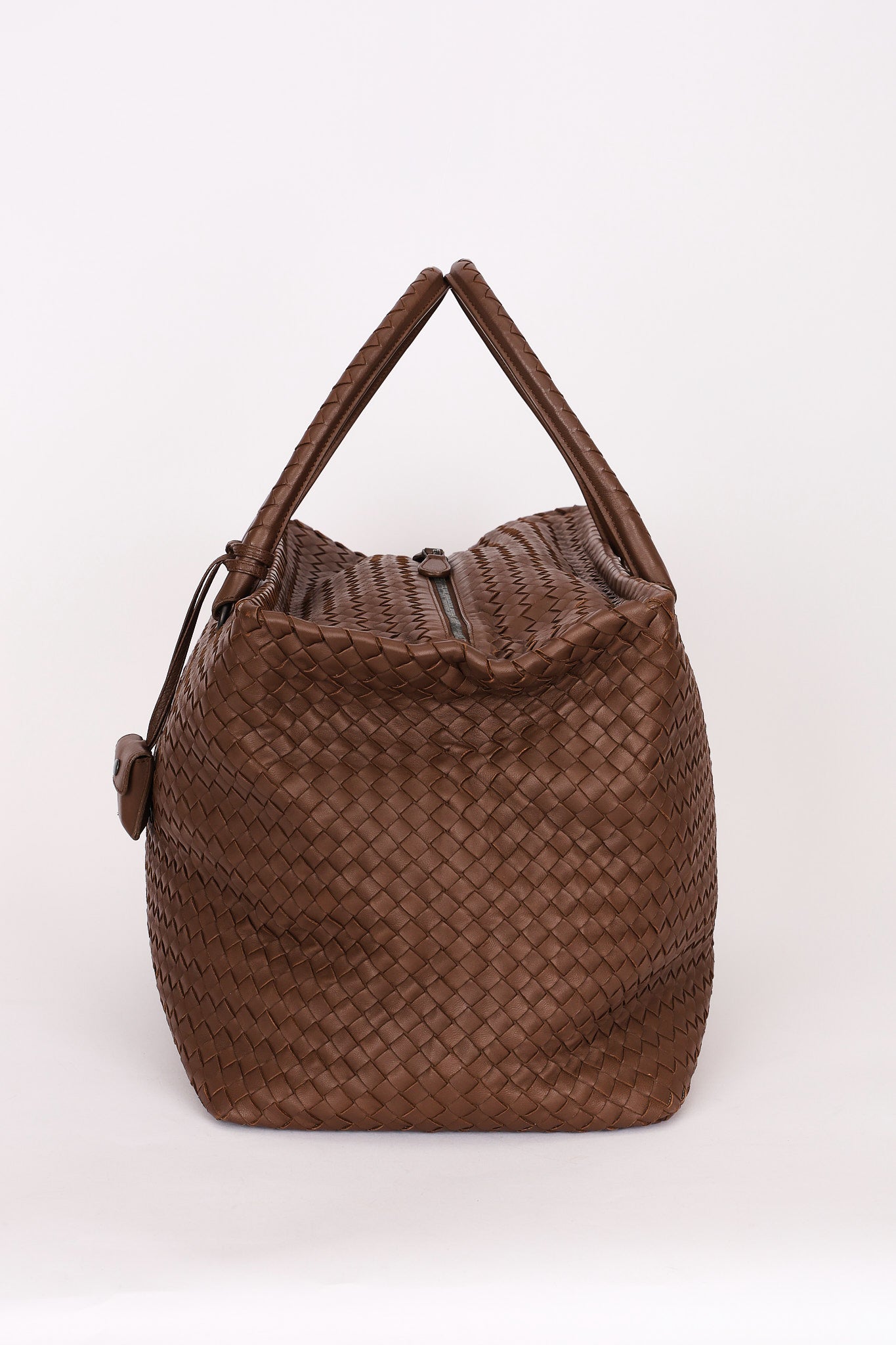 Bottega Veneta Intrecciato Boston Bag