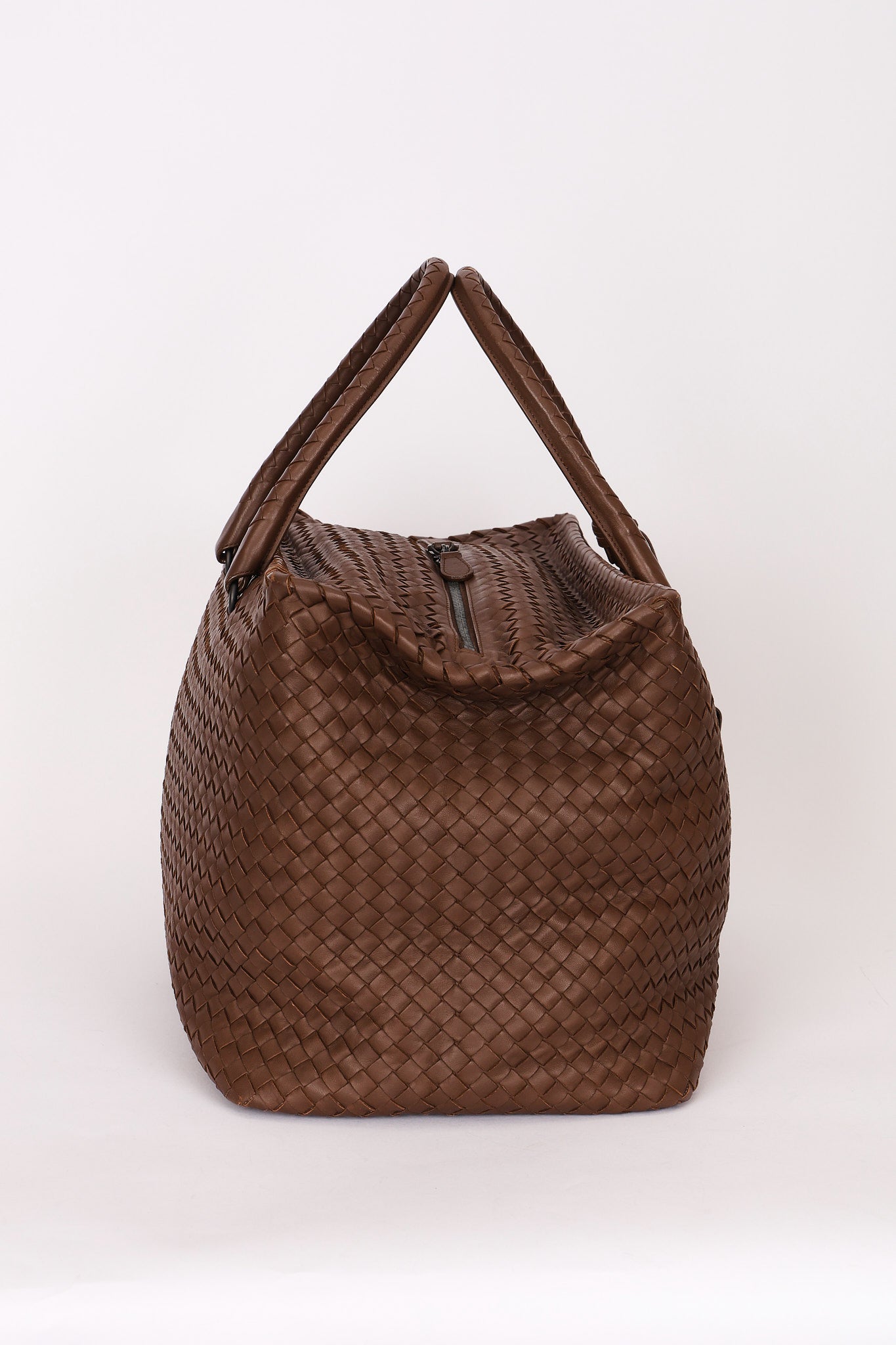 Bottega Veneta Intrecciato Boston Bag