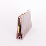 Saint Laurent Lacquer Ayers Snakeskin Midnight Clutch