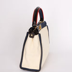 Fendi Medium Peekaboo with Crocodile Top Handle