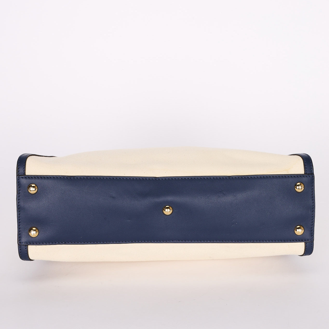 Fendi Medium Peekaboo with Crocodile Top Handle