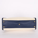 Fendi Medium Peekaboo with Crocodile Top Handle
