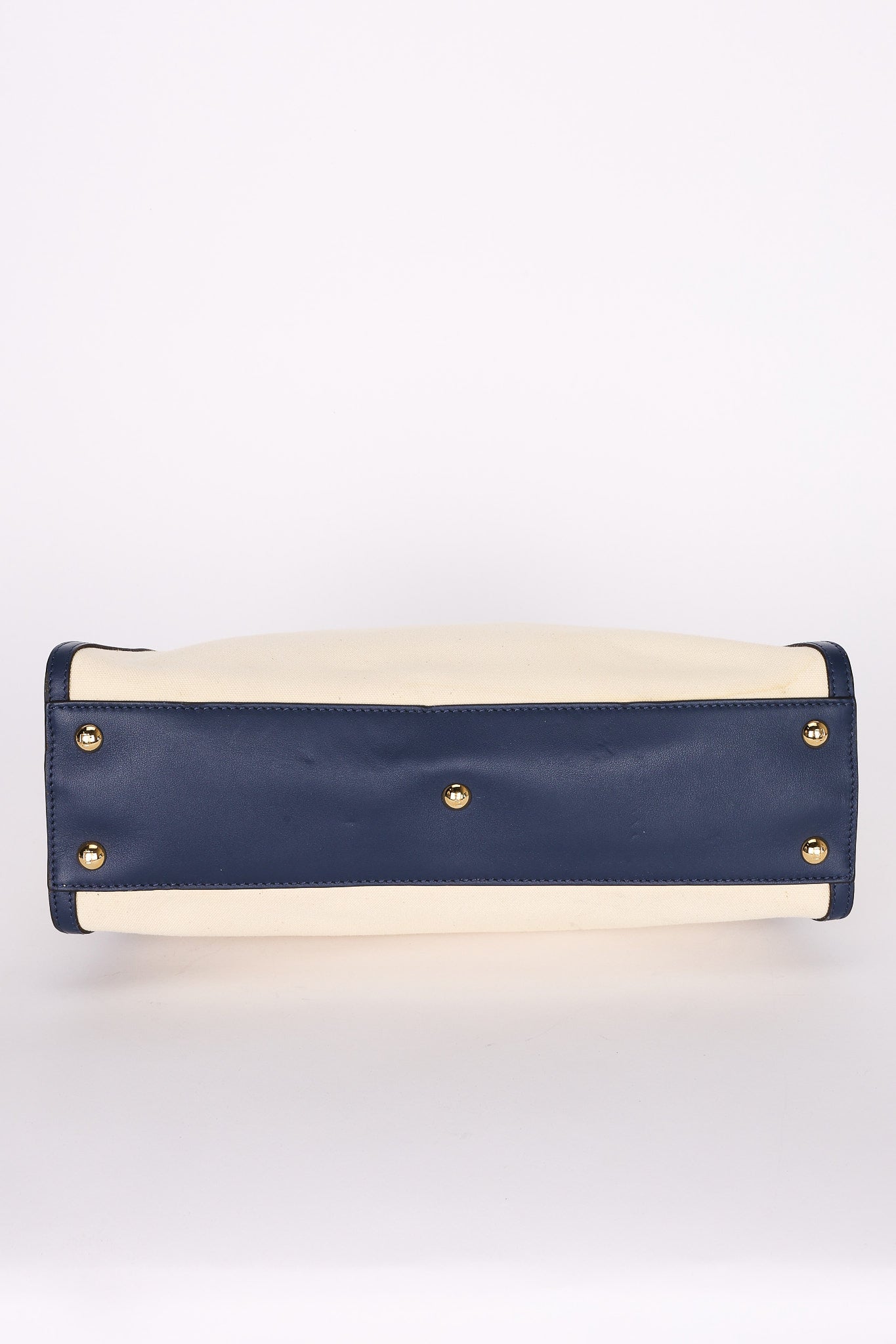 Fendi Medium Peekaboo with Crocodile Top Handle