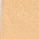 Chanel Front Pocket Buckle Strap Tote Beige Caviar GHW