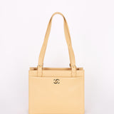 Chanel Caviar Nude Vintage shoulder bag