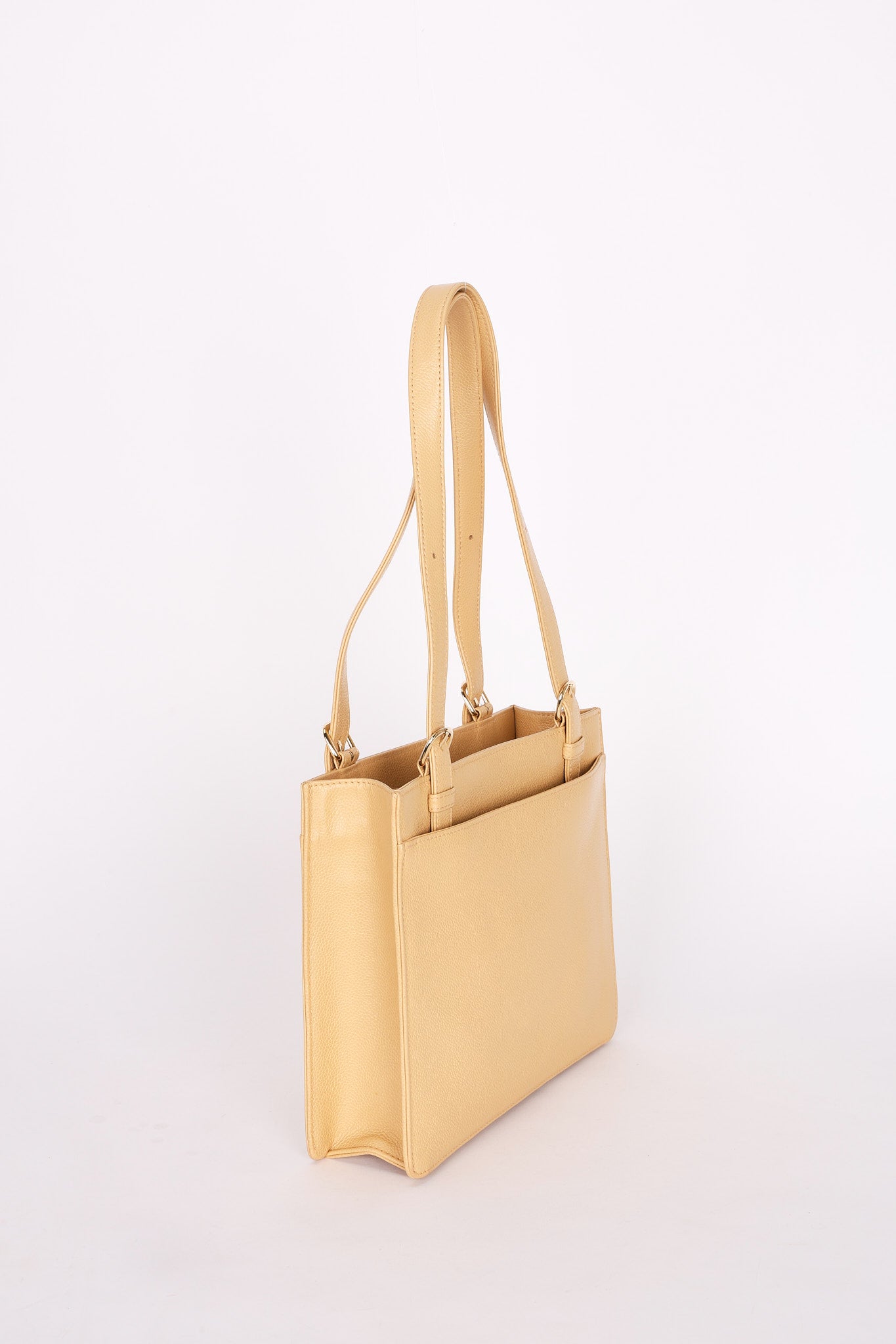 Chanel Caviar Nude Vintage shoulder bag