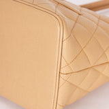 Chanel Caviar Beige Medallion Tote
