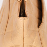 Chanel Caviar Beige Medallion Tote
