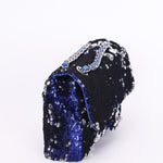 Chanel Medium Sequin Single Flap SHW