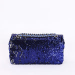 Chanel Medium Sequin Single Flap SHW