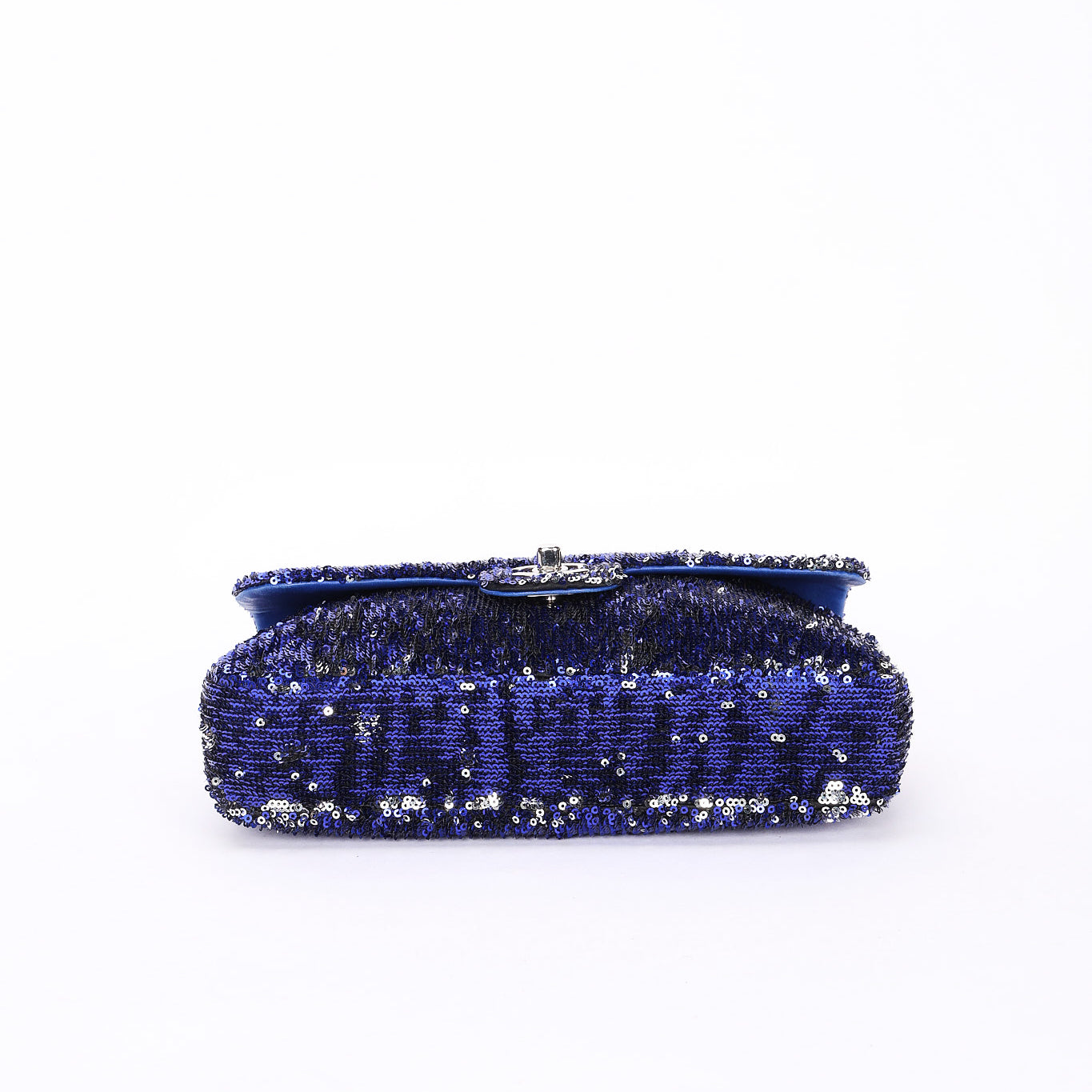 Chanel Medium Sequin Single Flap SHW