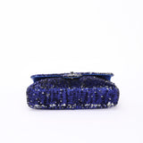 Chanel Medium Sequin Single Flap SHW
