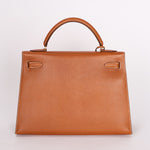 Hermès Kelly 32 Gold Epsom GHW