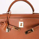 Hermès Kelly 32 Gold Epsom GHW