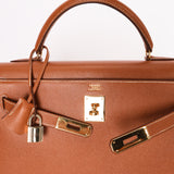 Hermès Kelly 32 Gold Epsom GHW