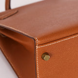 Hermès Kelly 32 Gold Epsom GHW
