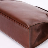 Hermès Kelly Pochette Chocolat Evergrain 2005 RHW