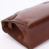 Hermès Kelly Pochette Chocolat Evergrain 2005 RHW