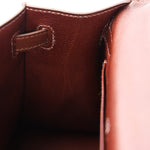 Hermès Kelly Pochette Chocolat Evergrain 2005 RHW