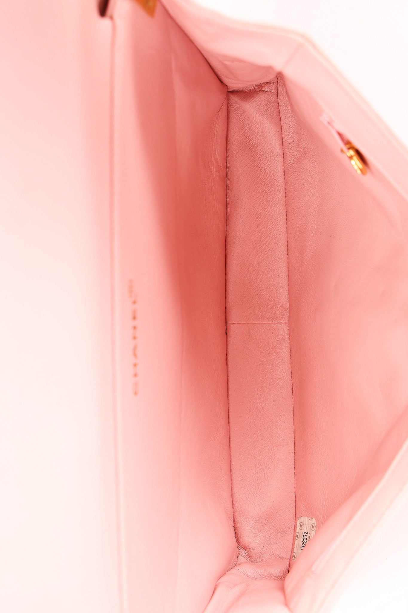 Chanel Double Sided Medium Classic Flap Shoulder Bag Pink Lambskin 24K GP