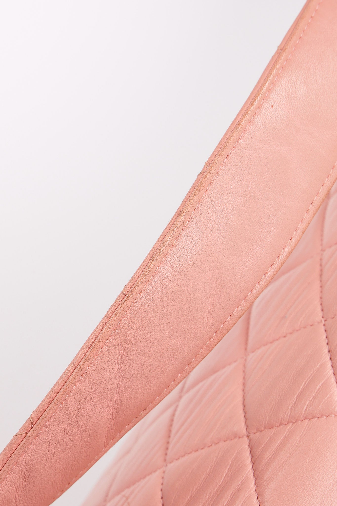 Chanel Double Sided Medium Classic Flap Shoulder Bag Pink Lambskin 24K GP