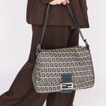 Fendi Zucchino Mamma Forever Baguette