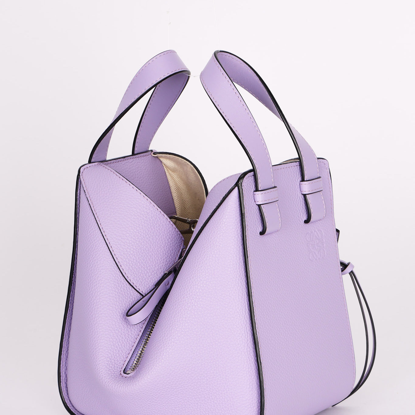 Loewe Small Hammock Shoulder Bag Lilac