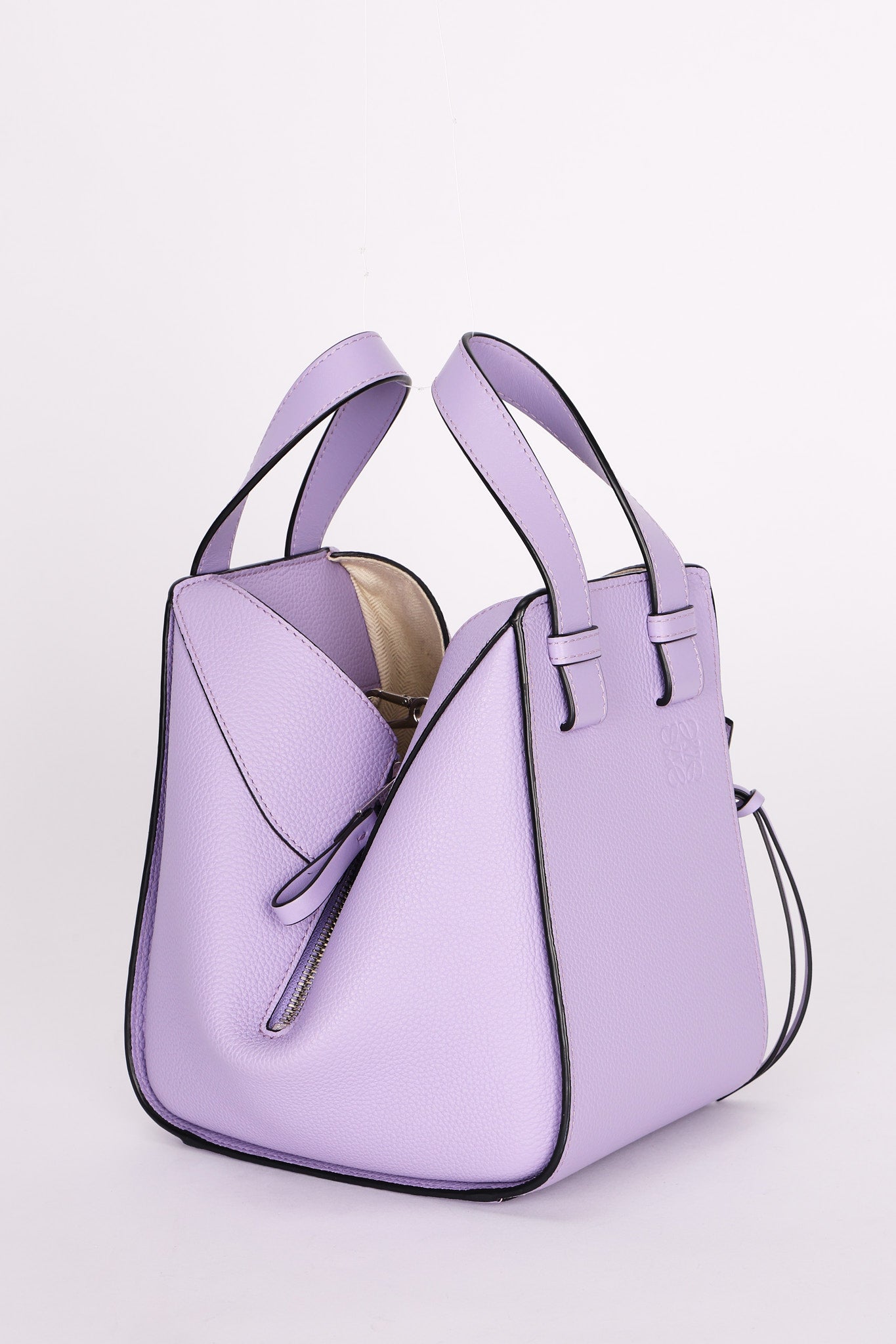 Loewe Small Hammock Shoulder Bag Lilac