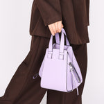 Loewe Small Hammock Shoulder Bag Lilac
