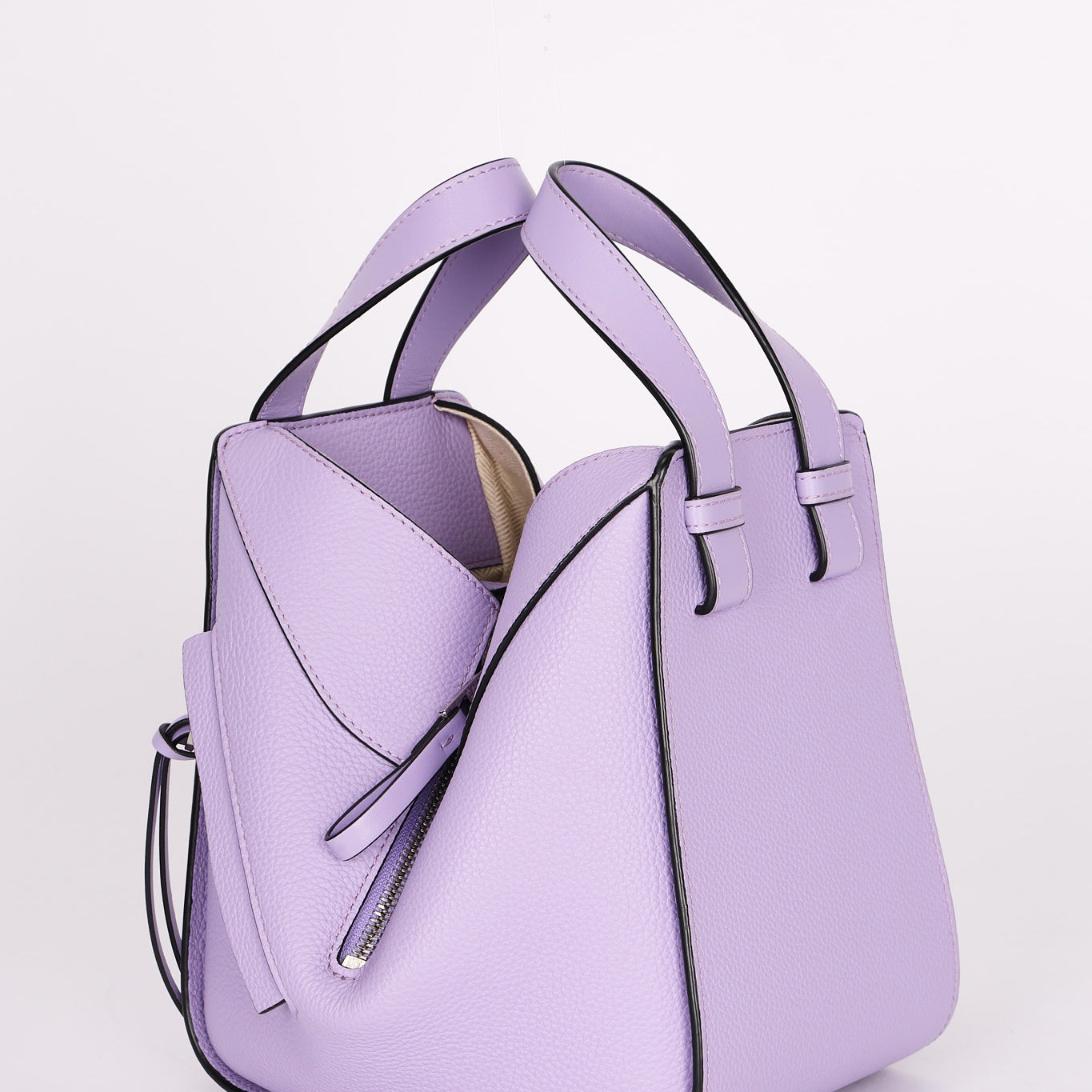 Loewe Small Hammock Shoulder Bag Lilac