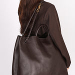 Bottega Veneta Large Andiamo Brown