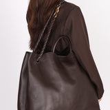Bottega Veneta Large Andiamo Brown
