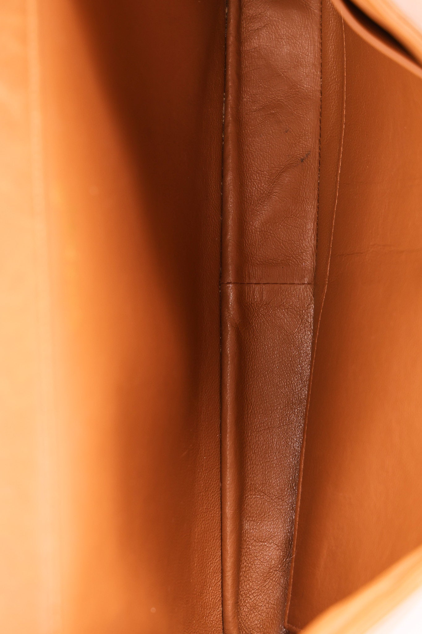 Chanel Jumbo Double Sided Classic Flap Light Brown Lambskin 2001 24K GP