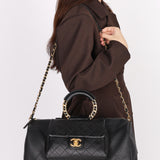 Chanel In The Loop Bowing Bag Black Caviar AGHW