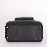 Chanel In The Loop Bowling Bag Black Caviar 2020 AGHW