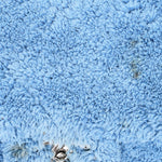 Chanel By the Sea Coco Beach Single Flap Blue Terrycloth SHW