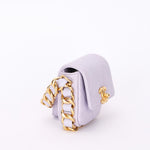 Chanel Mini Framing Chain Flap Lilac Calfskin AGHW