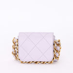 Chanel Mini Framing Chain Flap Lilac Calfskin AGHW