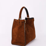 Fendi Medium Peekaboo X-Lite Brown Suede