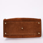Fendi Medium Peekaboo X-Lite Brown Suede