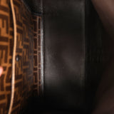 Fendi Medium Peekaboo X-Lite Brown Suede
