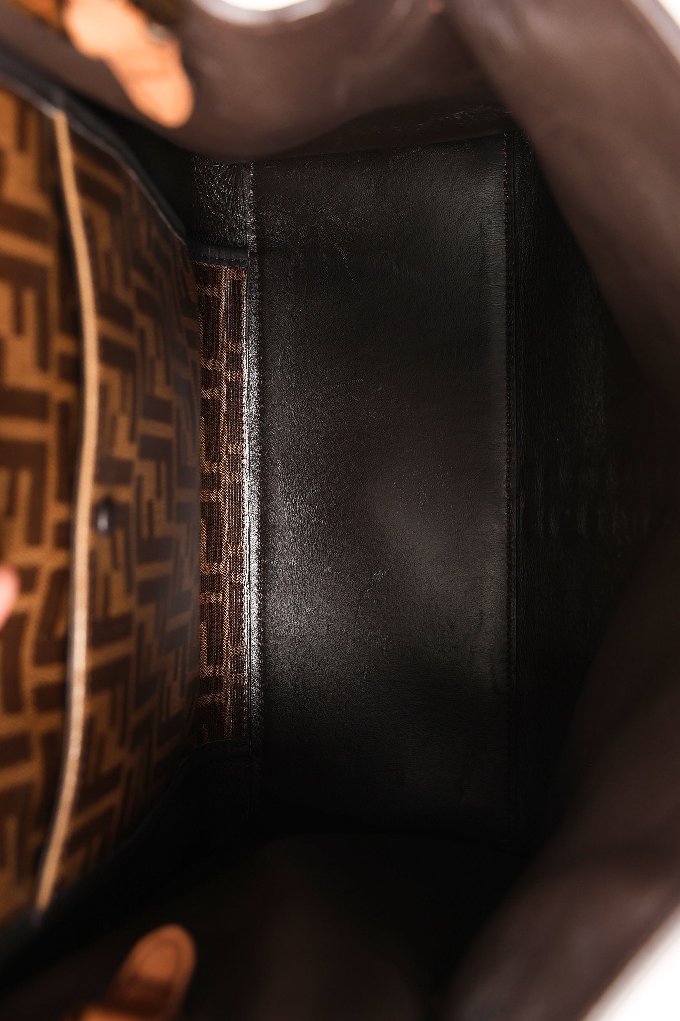 Fendi Medium Peekaboo X-Lite Brown Suede